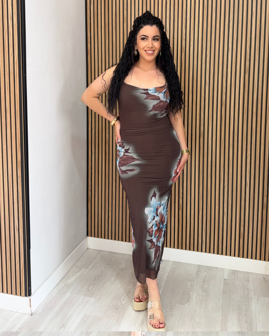 Vestido midi verano