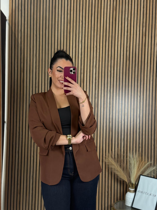 BLAZER MARRÓN